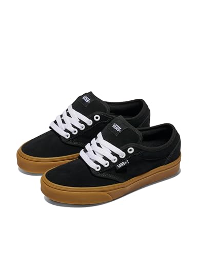 Vans Women's Atwood Shoe | Low-Top Fashion Sneakers for Work, Walking & Casual Everyday Wear, Suede Gum Black, 8