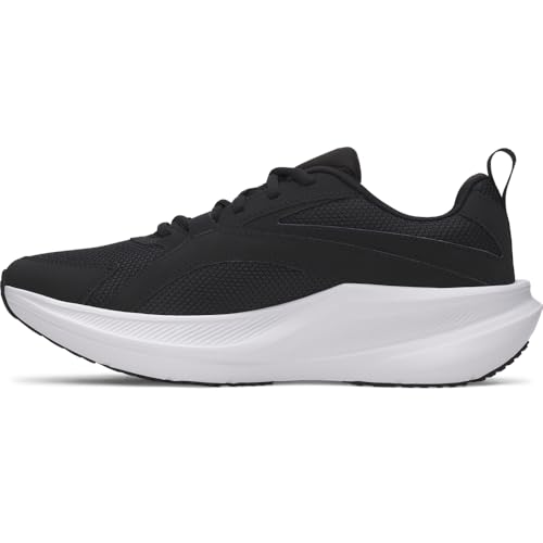 Under Armour Men's Charged Assert 11, (001) Black/Black/White, 8, US