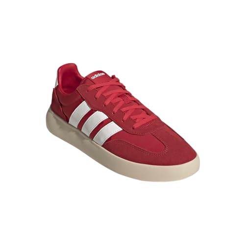 adidas Men's Barreda Decode, Better Scarlet/Off White/Pure Ruby, 4