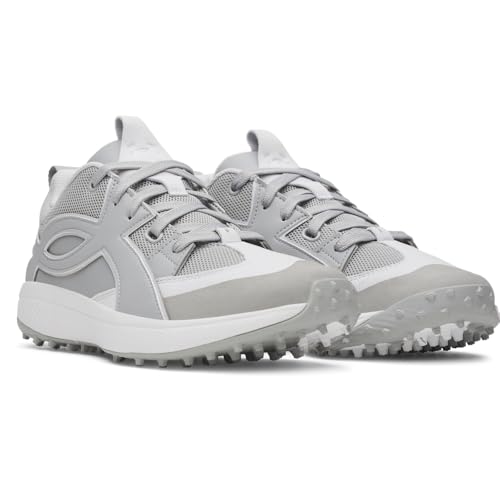Under Armour Men's Yard Icon Turf Baseball Cleats, (075) Baseball Gray/Halo Gray/Baseball Gray, 11, US