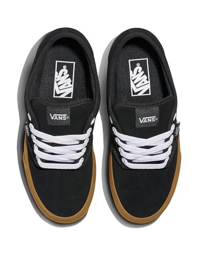 Vans Women's Atwood Shoe | Low-Top Fashion Sneakers for Work, Walking & Casual Everyday Wear, Suede Gum Black, 8
