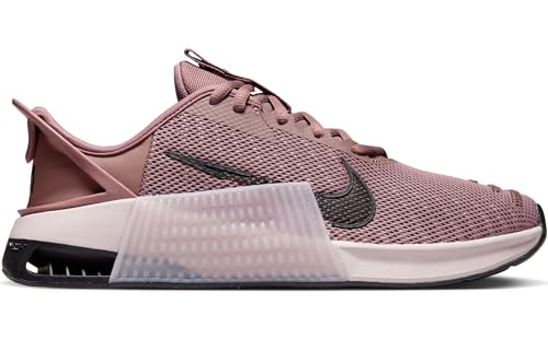Nike Metcon 9 EasyOn Women's Workout Shoes (DZ2540-201, Smokey Mauve/Platinum Violet/Black) Size 9