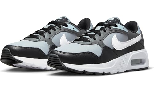 Nike Men's Air Max SC Shoes, Black/White-Iron Grey-Blue Tint, 9
