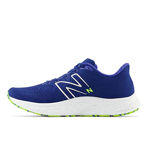 New Balance Men's Fresh Foam X Evoz V3 Running Shoe, Marine Blue/Night Sky/Thirty Watt, 7