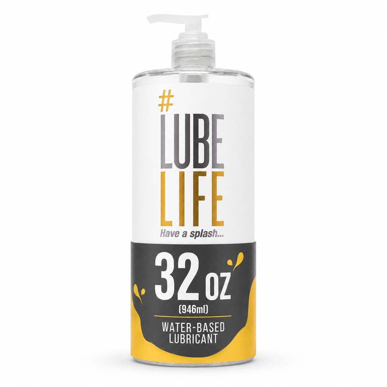 LUBELIFE Water-Based Lube – Personal Lubricant for Men, Women & Couple – BEST WEAR - See Through Shirts - Sheer Nylon Tops - Second Skin - Transparent Pantyhose - Tights - Plus Size