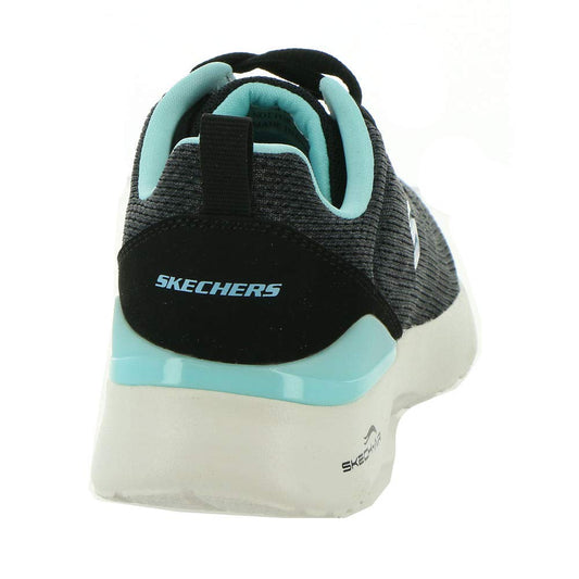 SKECHERS Skech-Air Dynamight-Top Prize Black/Turquoise 8 C - Wide