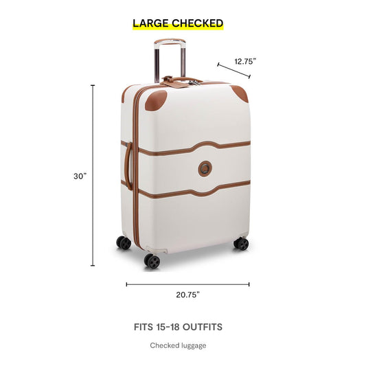 DELSEY PARIS Chatelet Air 2.0 Hardside Luggage with Spinner Wheels, Chocolate Brown, 2 Piece Set (19/28)