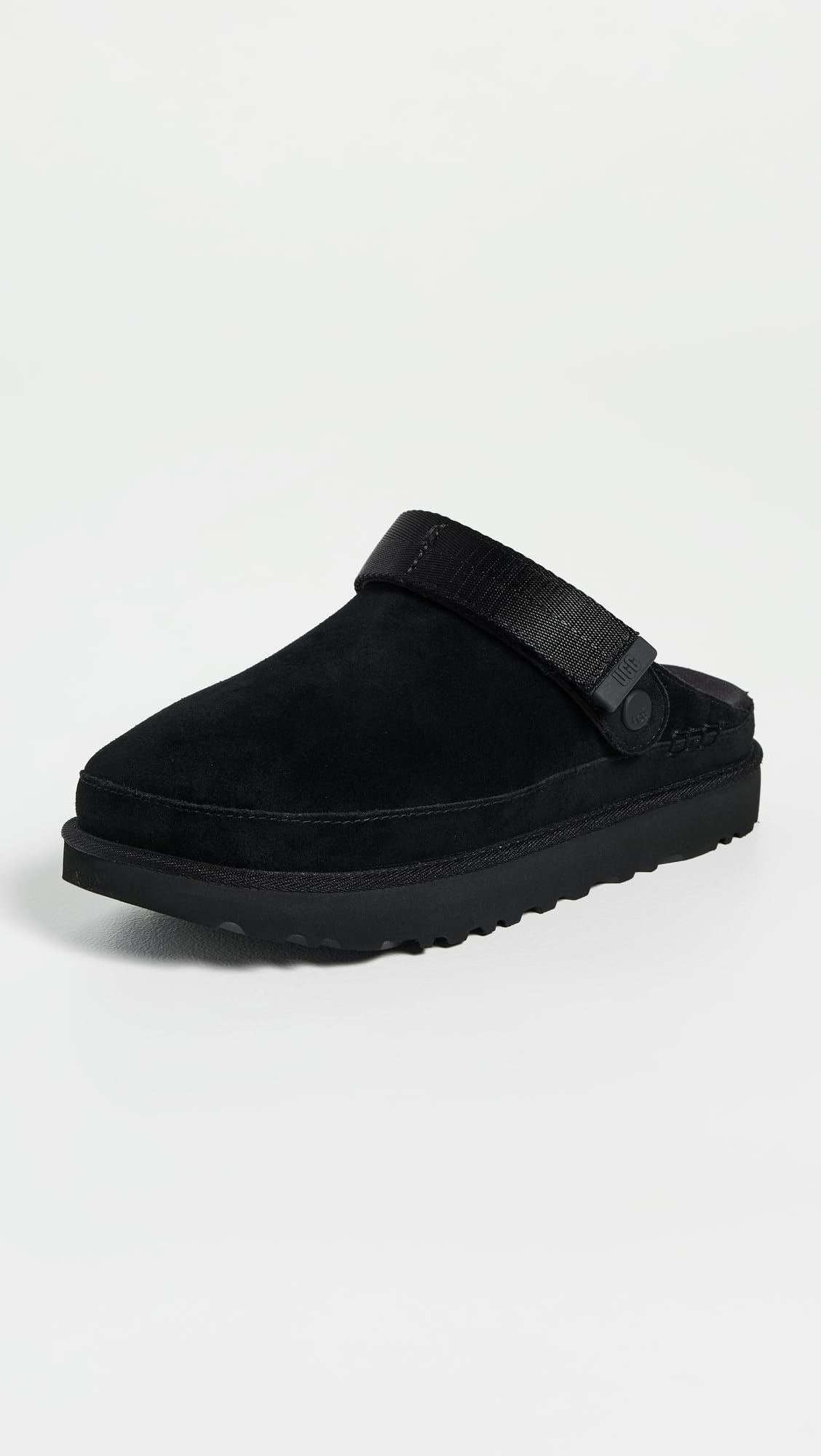 UGG Women's Goldenstar Clog, Black, 9.5