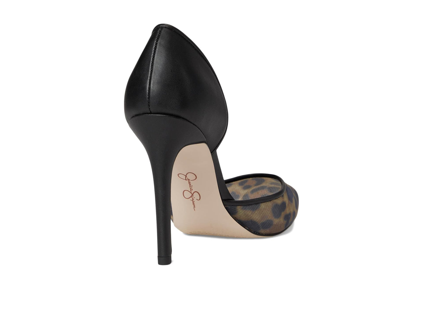 Jessica Simpson Women's Prizma D'Orsay Pump, Natural Leopard, 5