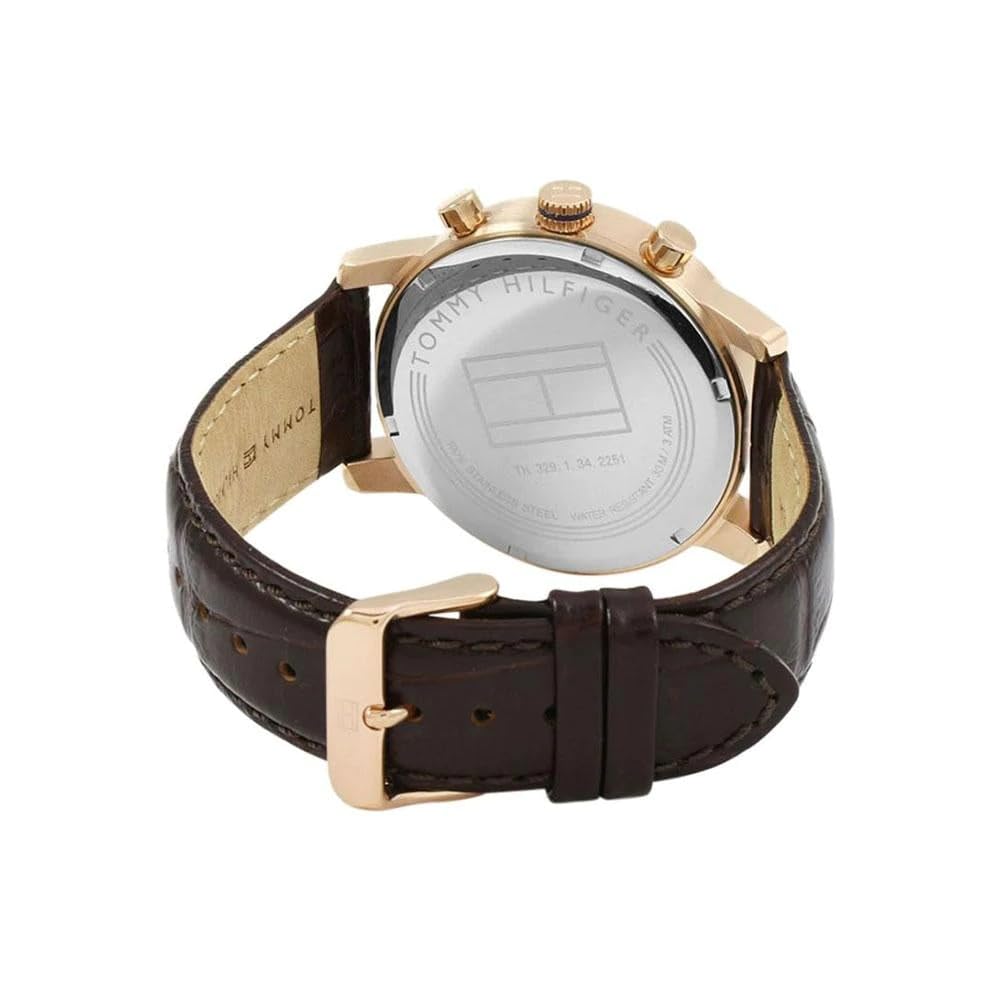 Tommy Hilfiger Men's 1791399 Sophisticated Sport Analog Display Quartz Brown Watch
