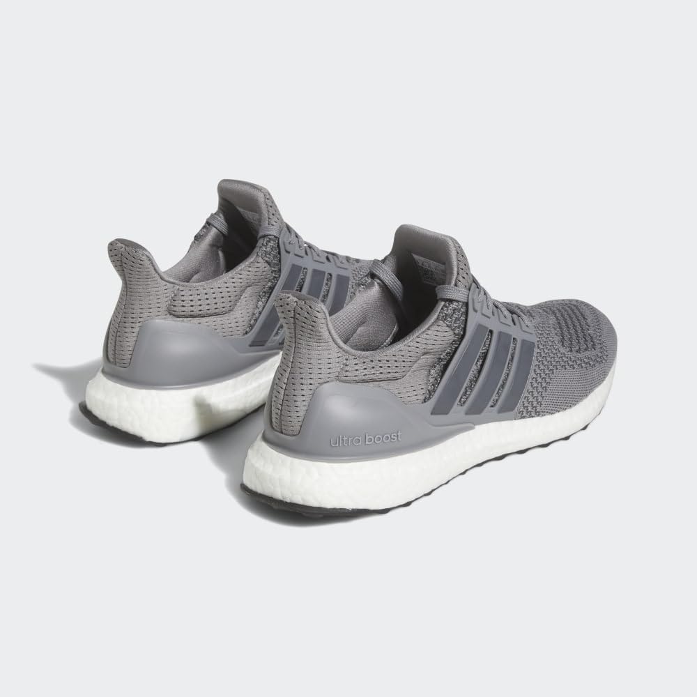 adidas Men's Ultraboost 1.0 Running Shoe, Grey/Grey/Black, 9