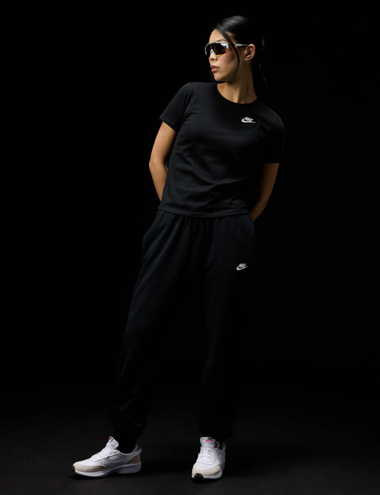 Nike Women's Waffle Debut Shoes, White/White-Black-Orange, 6.5