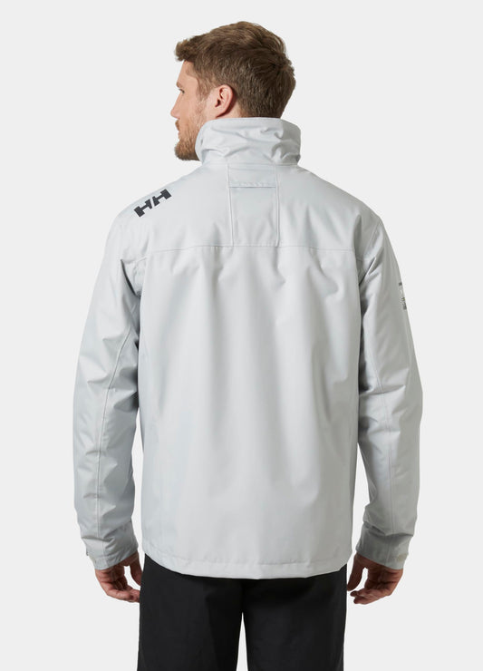 Helly-Hansen Men's Crew Midlayer Jacket 2.0, 853 Grey Fog, Large