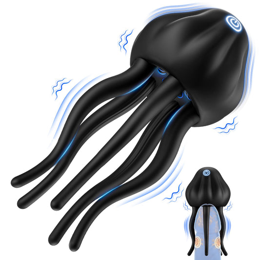 Male Sex Toys Penis Vibrator for Men - EINSEO Male Masturbator Stroker with 10 Vibrating Modes Wrapping Tentacle Male Vibrator for Penis Clit Nipple Stimulation, Adult Sex Toy for Men Women Couples