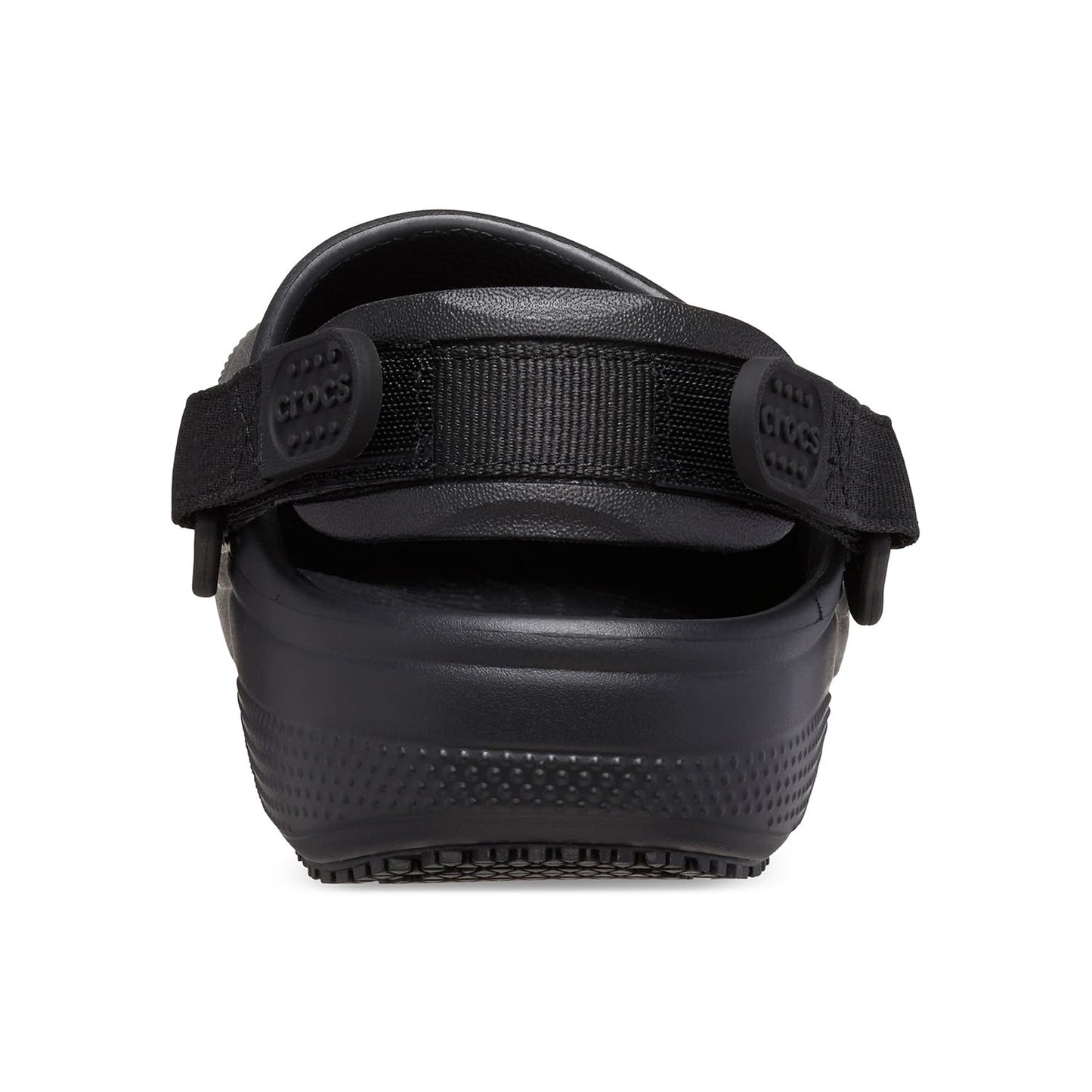Crocs Unisex-Adult Classic Work Clogs | Enclosed Toe | Slip Resistant | All Day Comfort, Black, 5 Women/3 Men