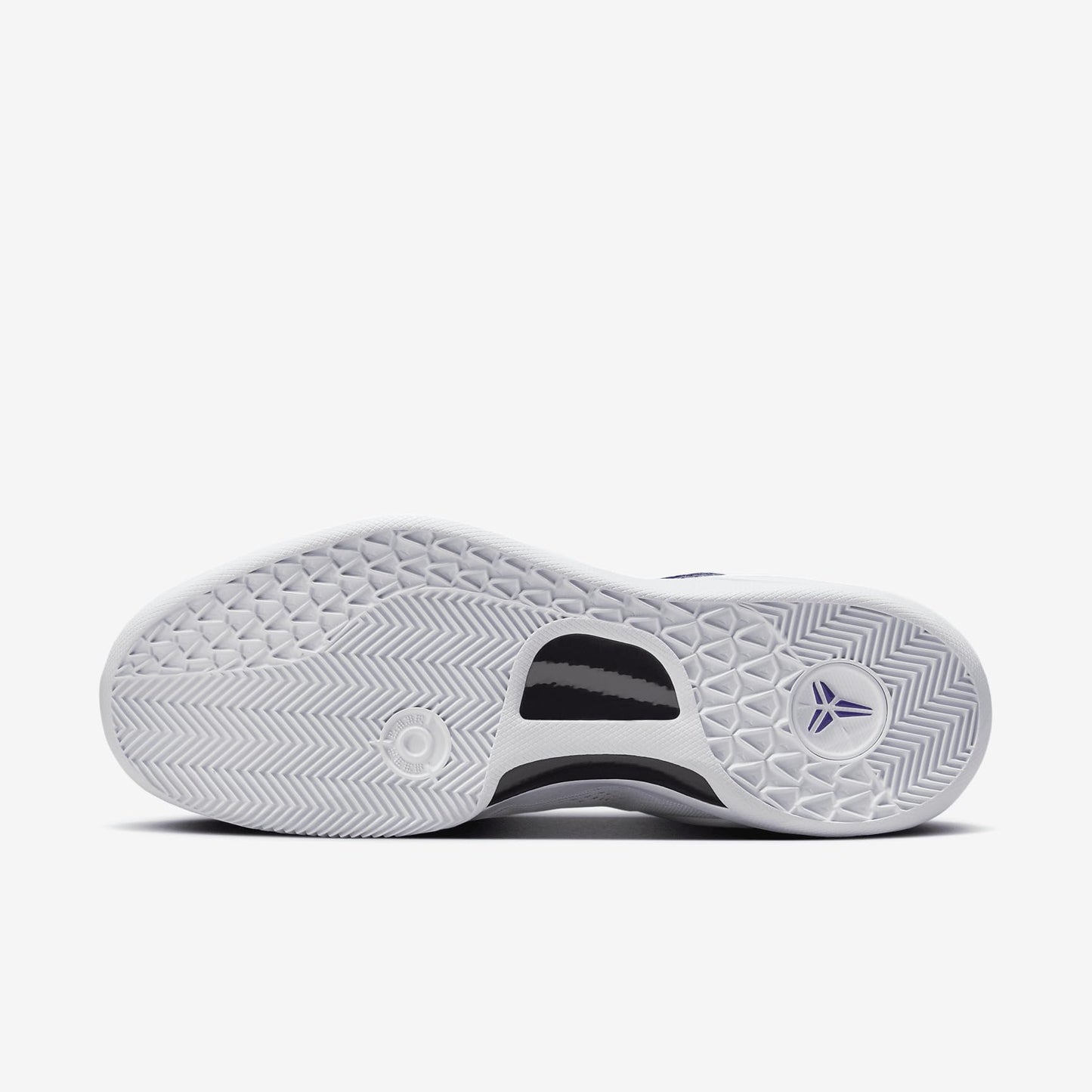 Kobe VIII Protro Basketball Shoes (HF9550-100, White/University Gold/Court Purple) Size 8