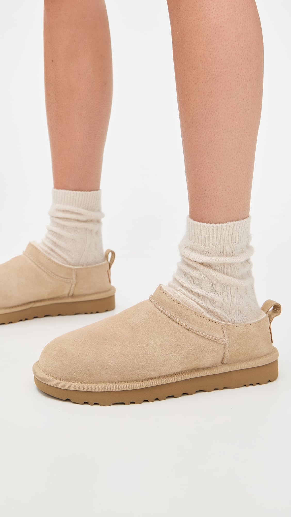 UGG Women's Classic Micro Boot, Sand, 10