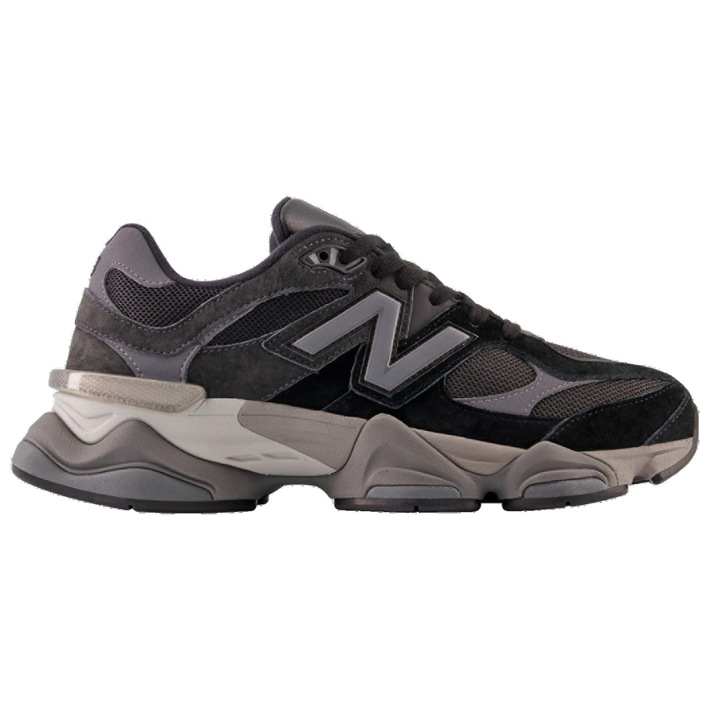 New Balance 9060 Unisex Shoes Size 10.5, Color: Black/Grey-Black