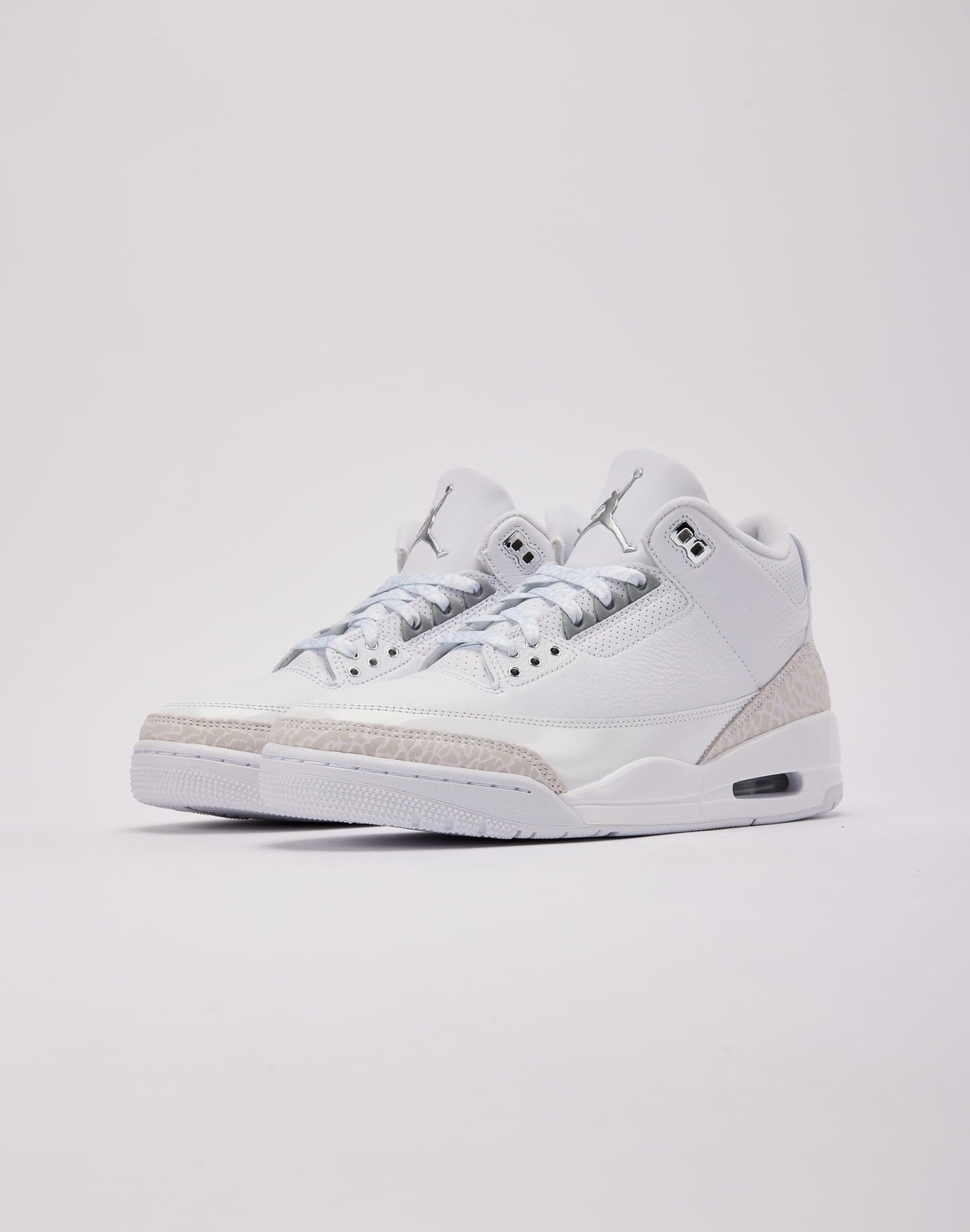 Air Jordan 3 Retro 'White/Metallic Silver'