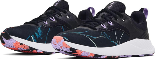 Under Armour Women's Charged Breathe Training 3 PR Shoes (Black 002, US Footwear Size System, Adult, Women, Numeric, Medium, 7.5)