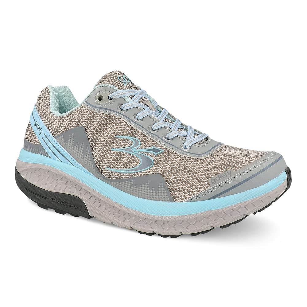 G-DEFY Mighty Walk Women’s Orthopedic Walking Shoe | VersoShock Technology for Pain Associated with Running | Prolonged Standing | Arch Support | Diabetic shoes | Wide Shoes | Free Custom Orthotic