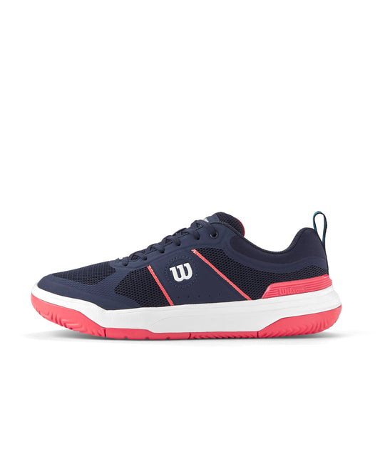 WILSON Pickle Pro Women's Pickleball Shoe - Navy Blazer/White/Dubarry, Size 7 US