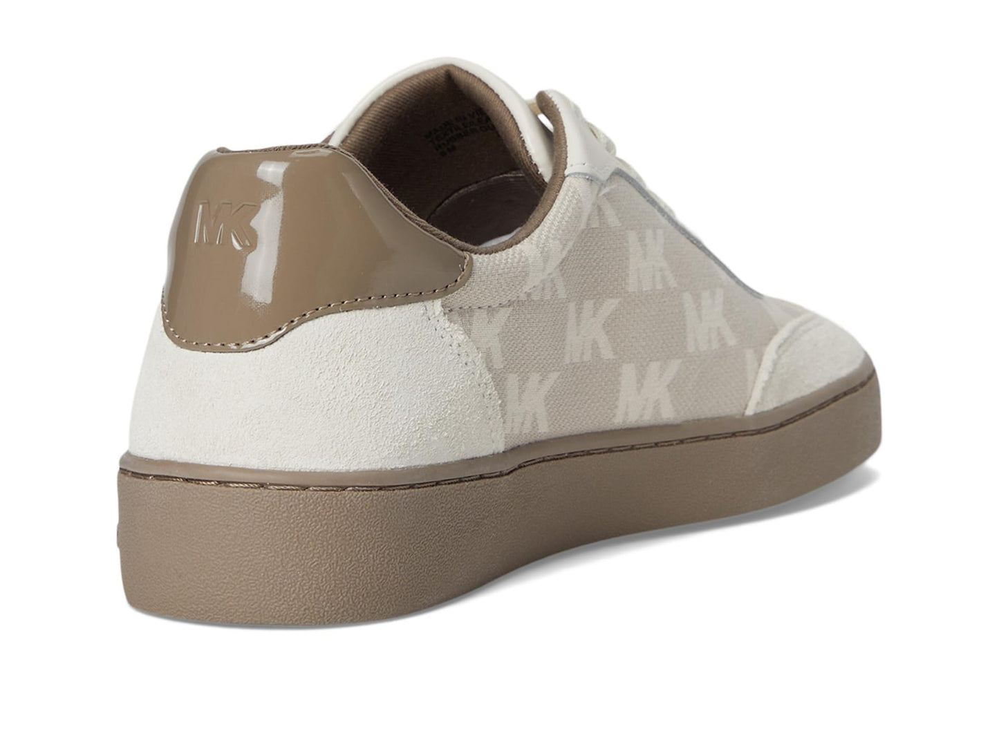 Michael Kors Women's Scotty Lace Up Sneaker, Birch 1, 8