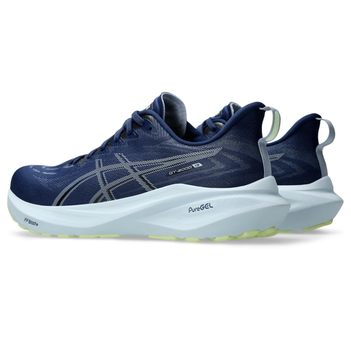 ASICS Men's GT-2000 13 Running Shoe, 11, Blue Expanse/Grey Blue