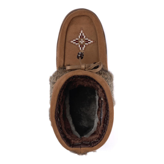 MANITOBAH WP Keewatin Suede Mukluk Womens Oak L06