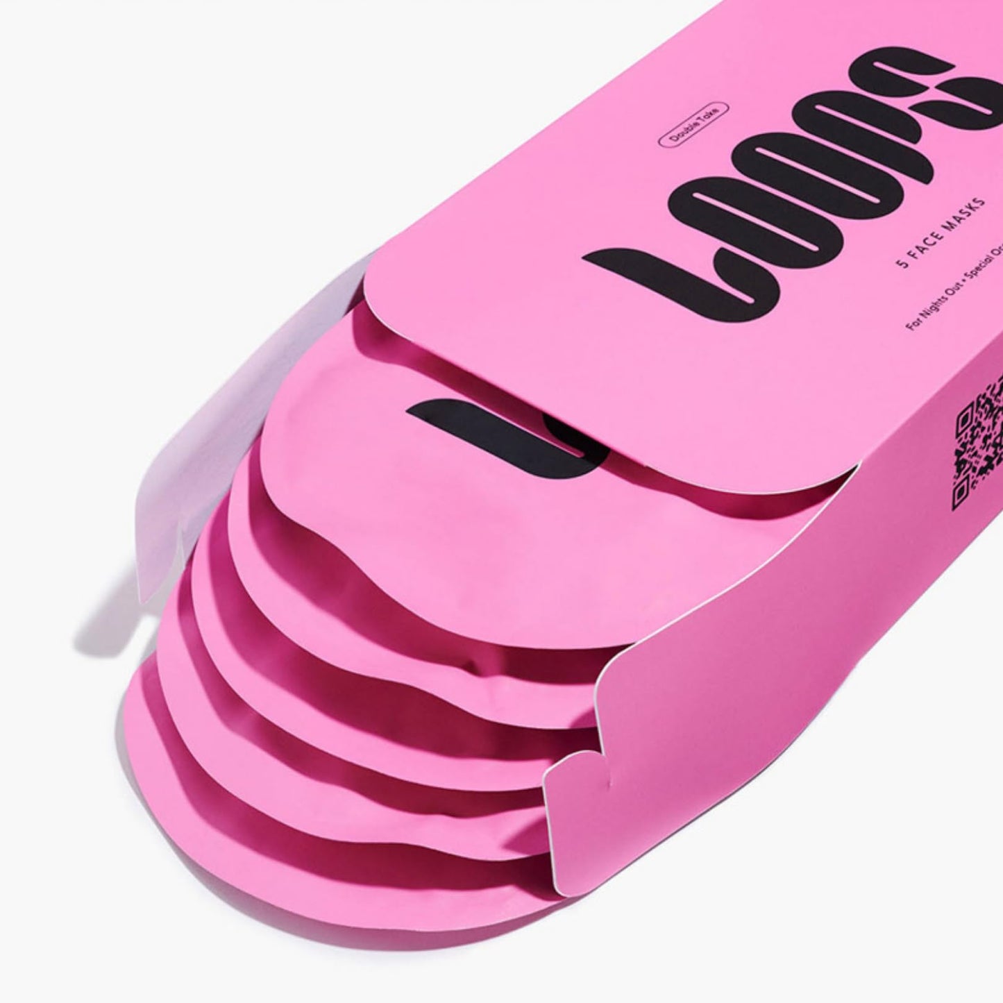 LOOPS DOUBLE TAKE - Glow Korean Hydrogel Face Masks - Calms and Soothes Skin - Refine Pores and Smooth for a Flawless Face - Hydrating Skin Mask Face Mask Leaves You Refreshed and Loumonus 5pc