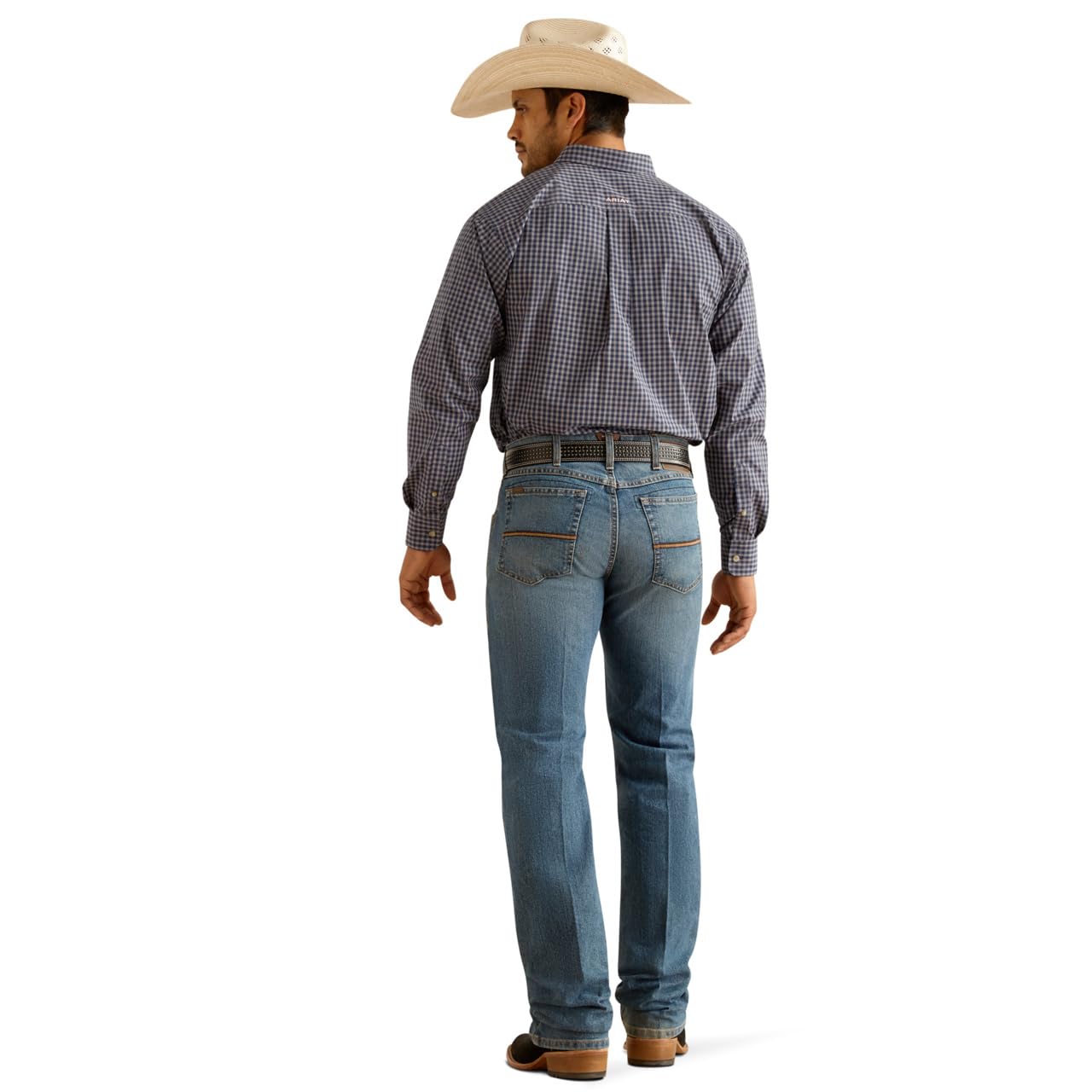 ARIAT Men's M5 Straight Stretch Pro Series Ray Straight, Hamilton, 34W x 34L