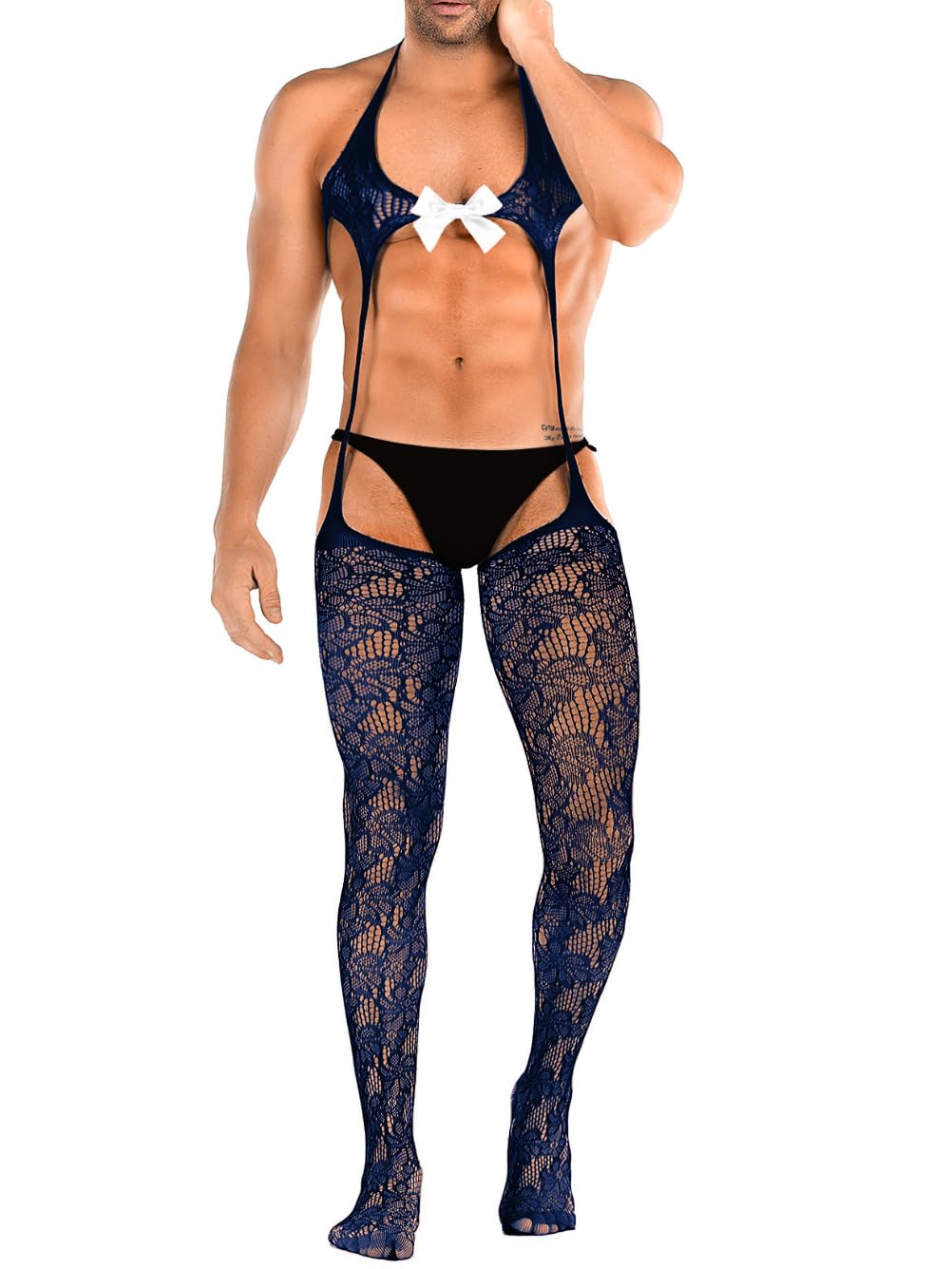 Sexy Valentines Lingerie for Men, Mens Outfit, One Piece Set for Man M BEST WEAR - See Through Shirts - Sheer Nylon Tops - Second Skin - Transparent Pantyhose - Tights - Plus Size - Women Men Sexy Valentines Lingerie for Men, Mens Outfit, One Piece Set for Man M BEST WEAR - See Through Shirts - Sheer Nylon Tops - Second Skin - Transparent Pantyhose - Tights - Plus Size - Women Men