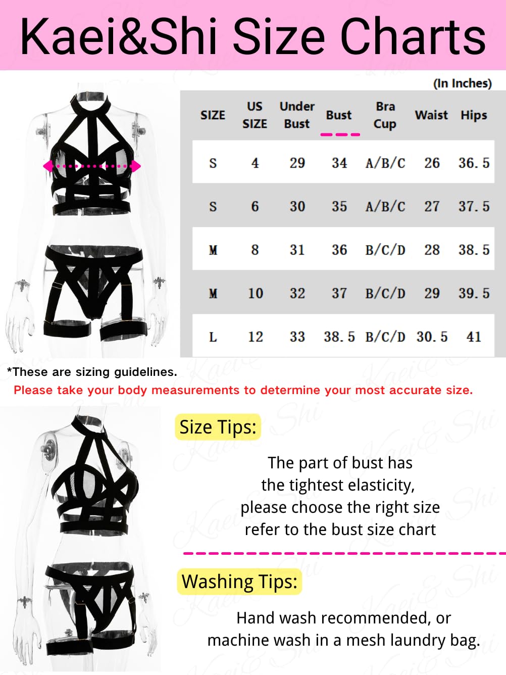 Sexy Lingeries For Women Bdsm Dominatrice Outfits Lingerie Suit Womens Naughty Exotic Black Medium