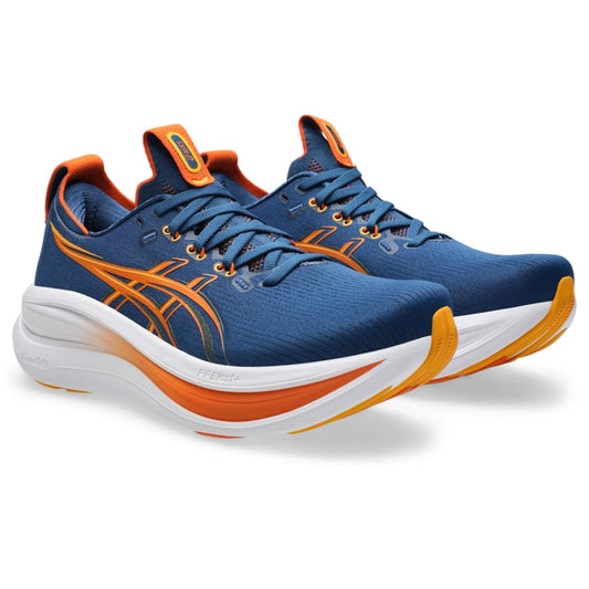 ASICS Men's Gel-Nimbus 28 Running Shoes, 11.5, Twilight Blue/ANZU