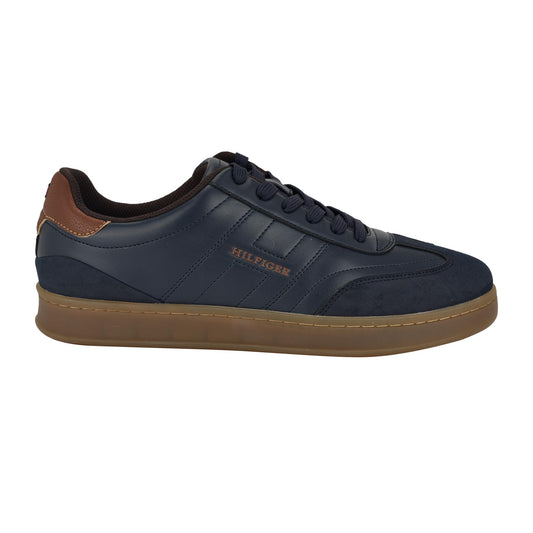 Tommy Hilfiger Men's Jolene, Navy/Cognac Multi, 7.5 Medium