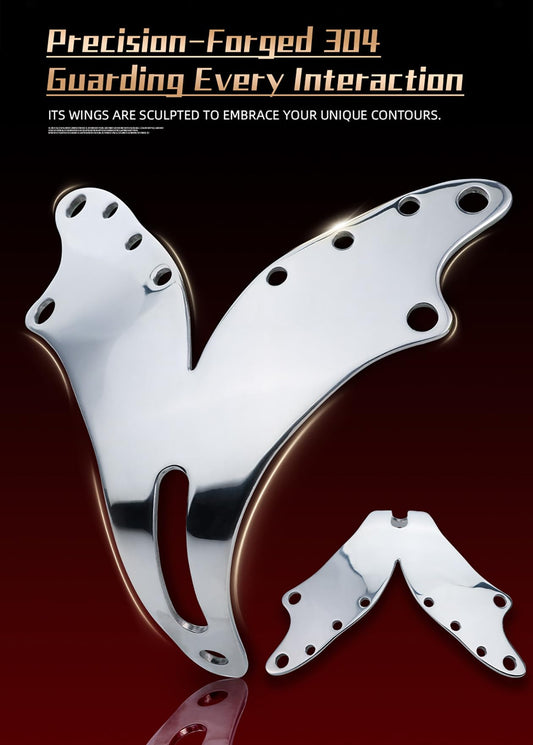 Stainless Steel Chastity Belt for Women to wear Outside Bondage Chastity Device Metal Briefs Harness for Couples Sex Toys (Black-NK9016)