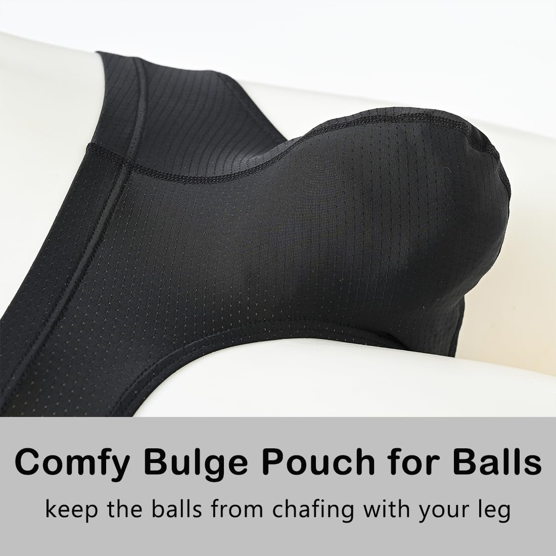 Mens Underwear Briefs with Large Pouch Bulge Breathable - Low Rise Sport Enhancing Briefs