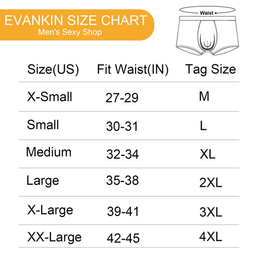 Evankin Men's Underwear See Through Sexy Jock Straps Underpants U-shaped Pouch T-shaped Pants Fun Underwear(Black-XS)