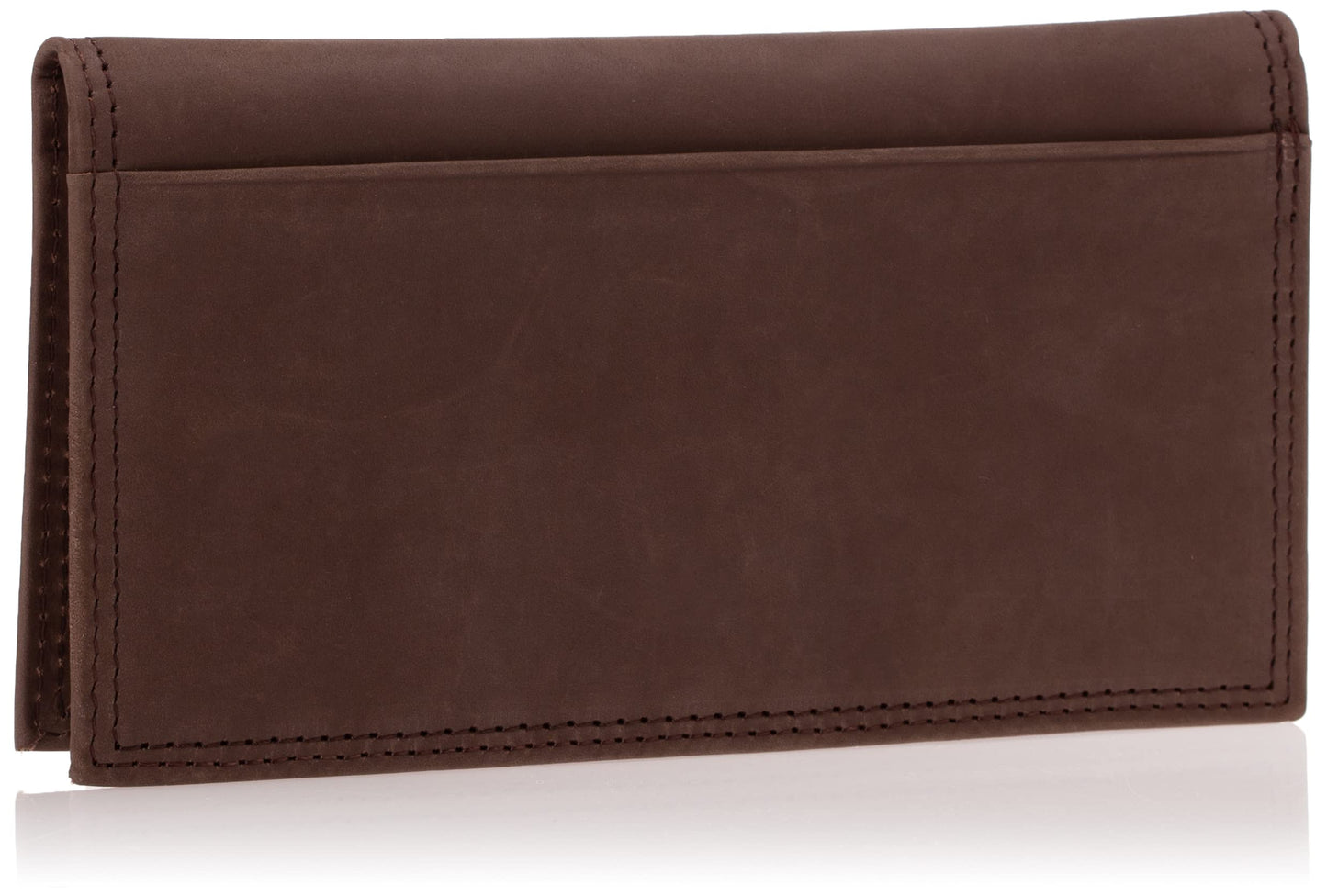 Timberland PRO Men's Rfid Leather Long Bifold Rodeo Wallet With Rfid, Dark Brown, One Size