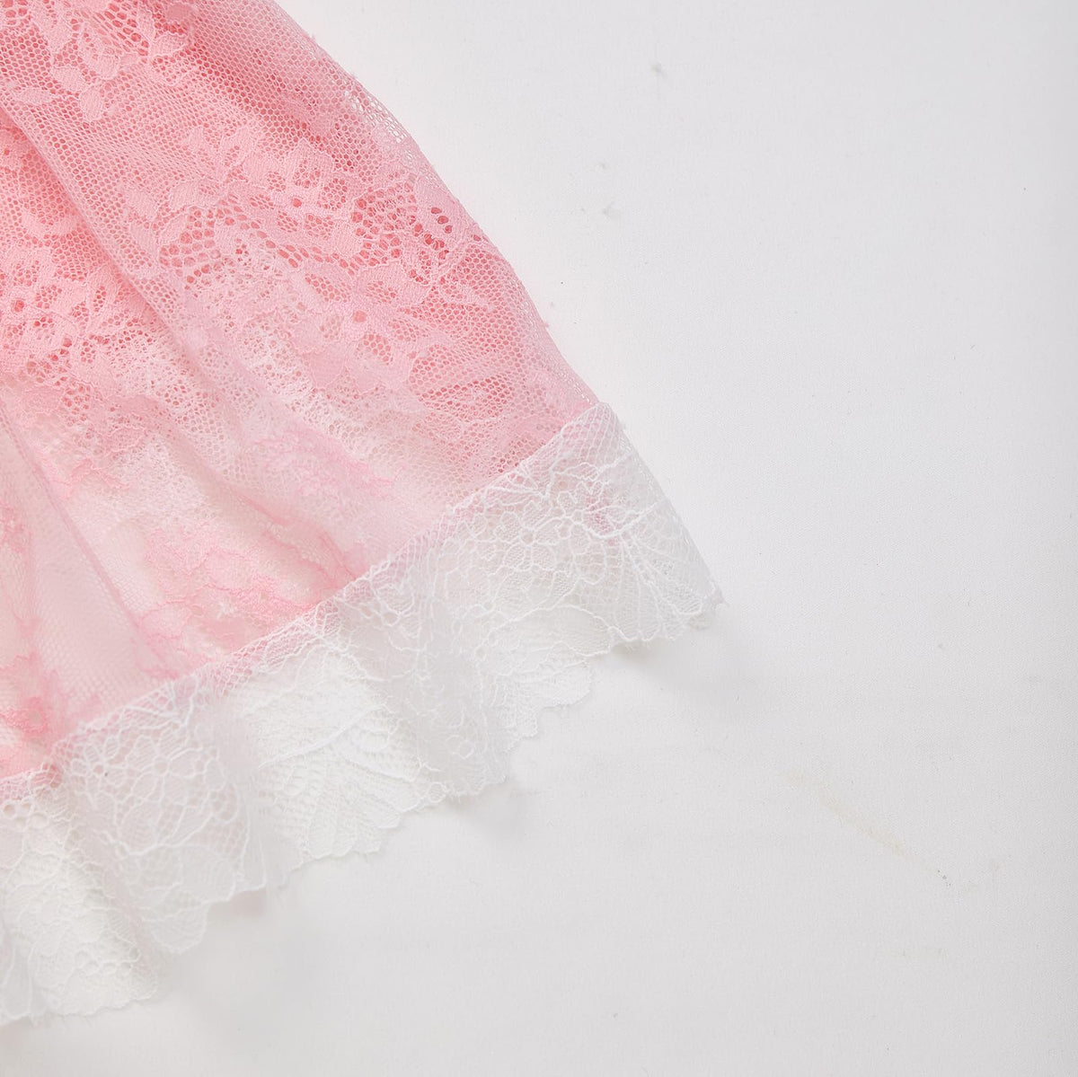 Men‘s Sheer Lace Camisole Floral See Through Cami Top Sleeveless Mesh Shirt for Crossdressing Party Pink Large
