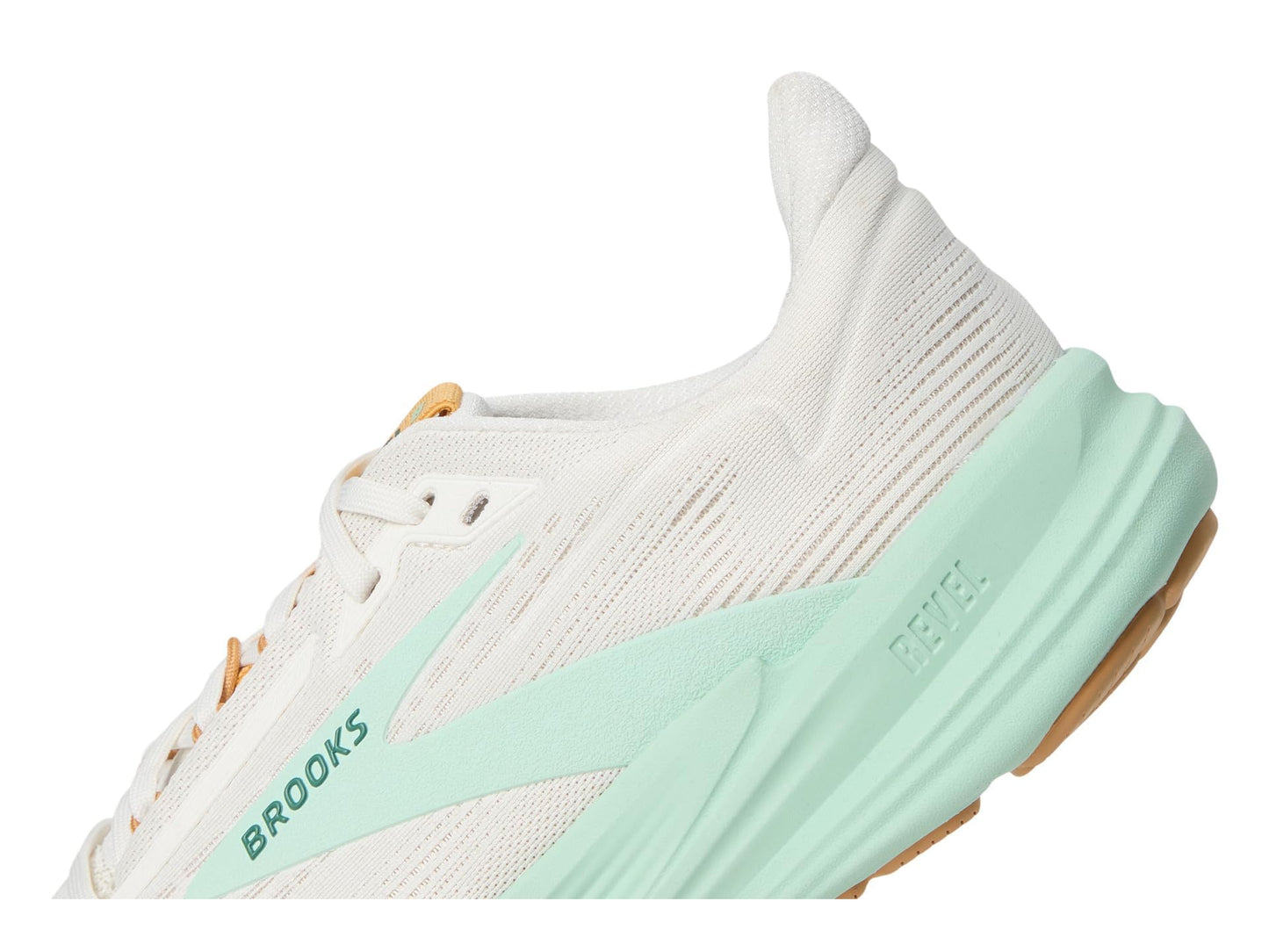 Brooks Women's Revel 8 Coconut/Taffy/Honeydew 9 Medium