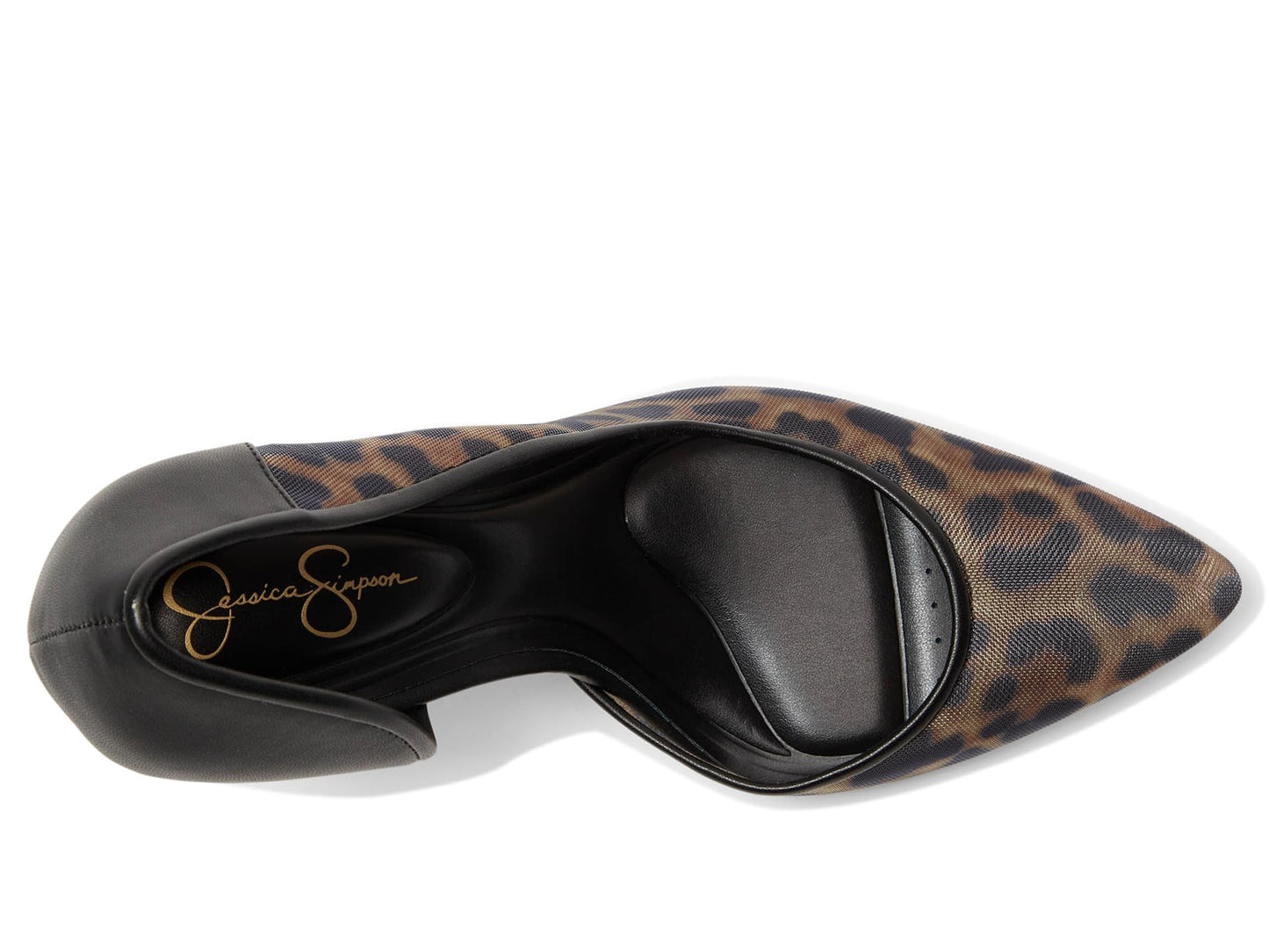 Jessica Simpson Women's Prizma D'Orsay Pump, Natural Leopard, 5