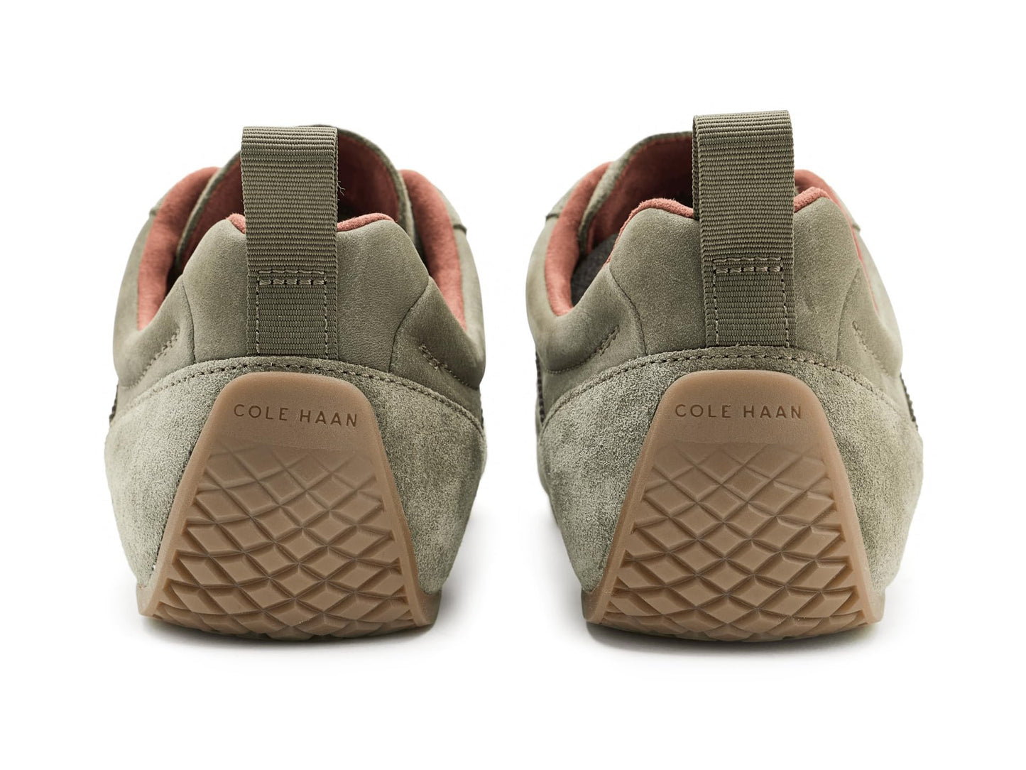 Cole Haan Men's Grandpro Lemans Sneakers, Dusty Olive Suede/Tuscan Sand/Light Whiskey, 13-M US