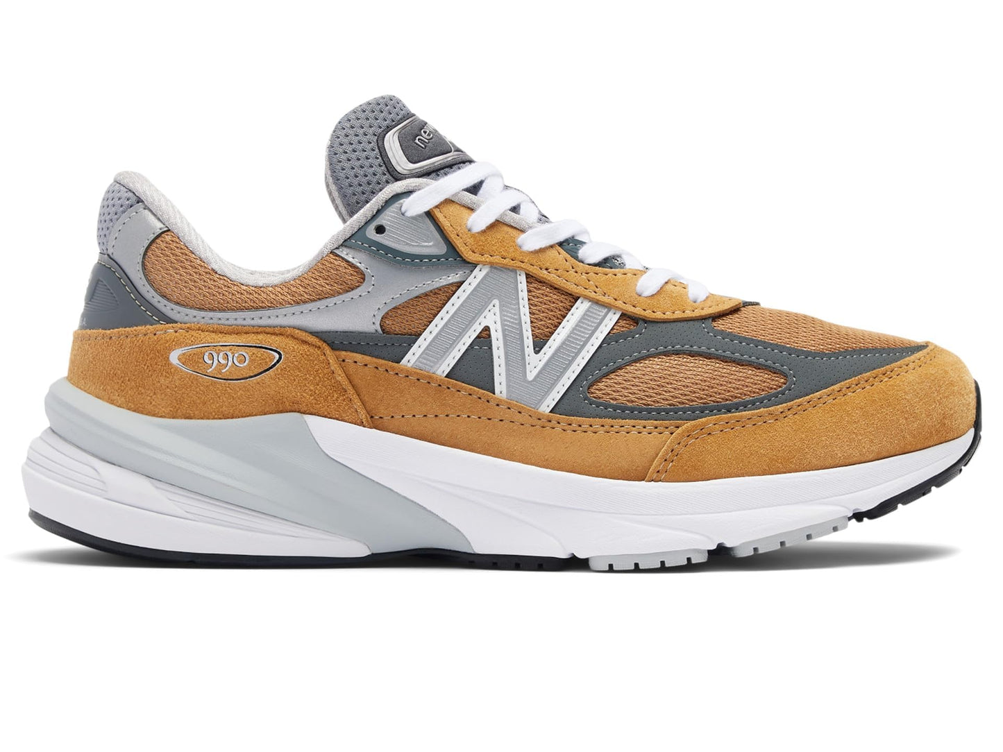 New Balance Unisex Made in USA 990 V6 Sneaker, Workwear/Grey, 8.5 US Men