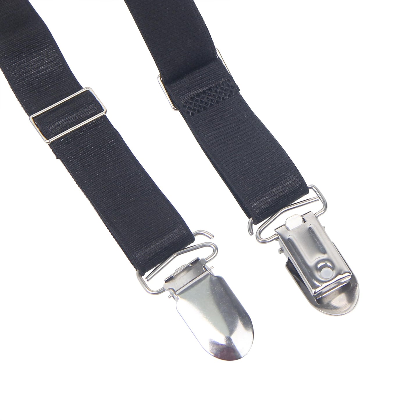 Men's PU Leather Garter Belt with Thong Suspenders with 6 Straps Clips Garter Belts for Thigh Highs Stockings