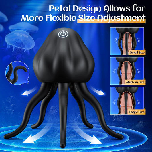 Male Sex Toys Penis Vibrator for Men - EINSEO Male Masturbator Stroker with 10 Vibrating Modes Wrapping Tentacle Male Vibrator for Penis Clit Nipple Stimulation, Adult Sex Toy for Men Women Couples
