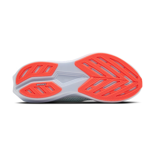 Brooks Women’s Hyperion 3 Neutral Running Shoe - White/Pink Clay/Atomizer - 11.5 Medium