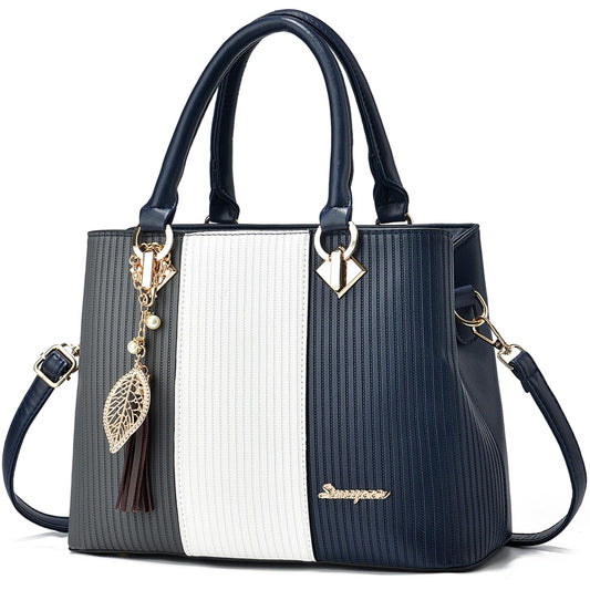 SiMYEER Purses and Handbags for Women Leather Tote Shoulder Bag Medium Satchel Purse Top Handle Bags for Ladies