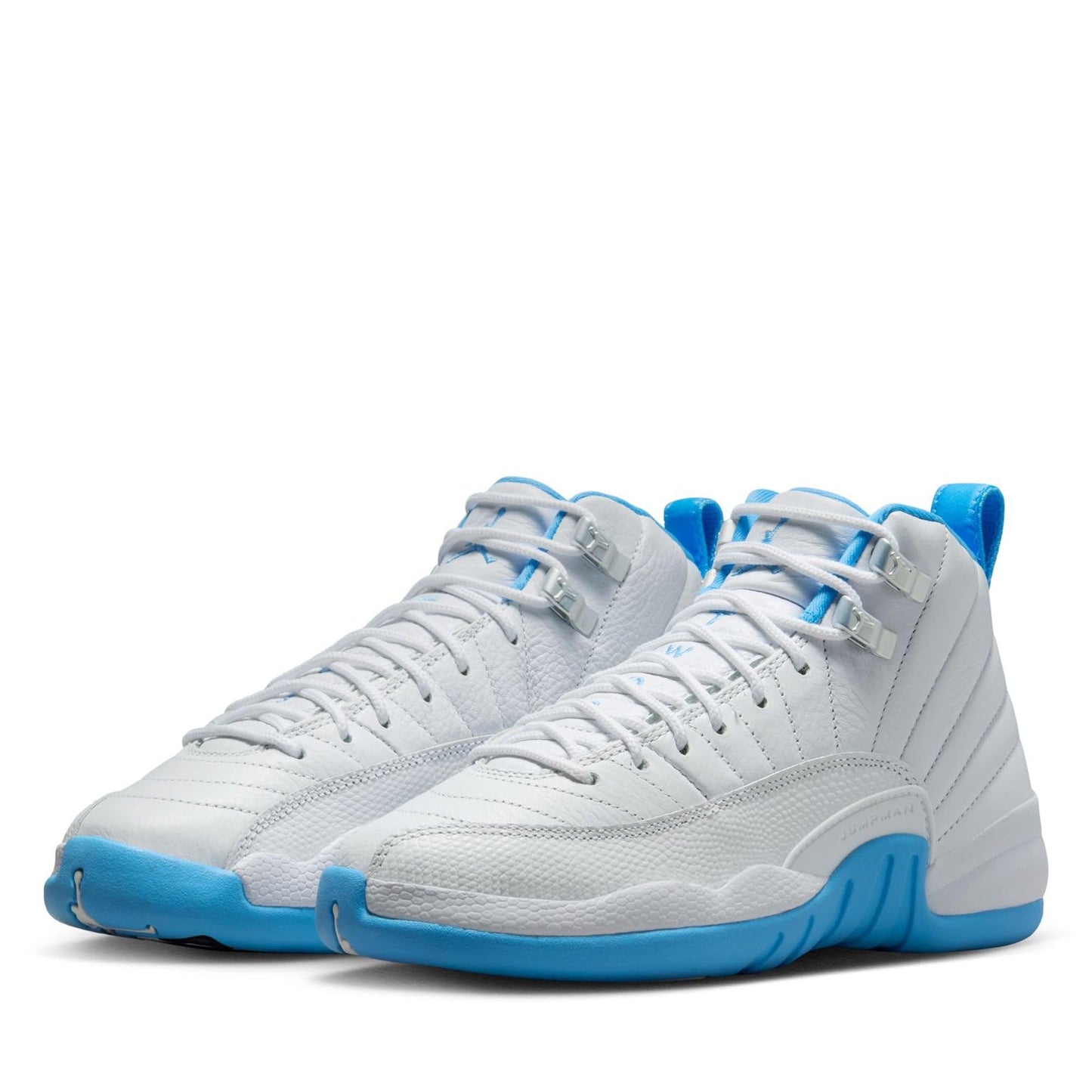 Kids Air Jordan 12 Retro 'White/University Blue'