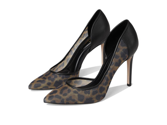 Jessica Simpson Women's Prizma D'Orsay Pump, Natural Leopard, 5